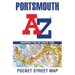 Portsmouth A-Z Pocket Street Map