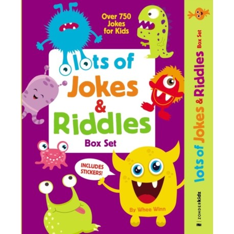 Lots of Jokes and Riddles Box Set: A Collection of Laugh Out Loud Busy Books for Children with Over 750 Jokes, Riddles, Tongue Twisters, and Puns
