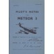 Meteor III Pilot's Notes: Air Ministry Pilot's Notes