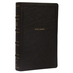 NKJV, End-of-Verse Reference Bible, Personal Size Large Print, Leathersoft, Black, Red Letter, Comfort Print: Holy Bible, New King James Version