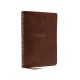 NRSV, Catholic Bible, Thinline Edition, Leathersoft, Brown, Comfort Print: Holy Bible