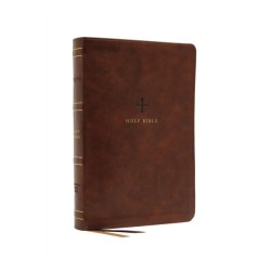 NRSV, Catholic Bible, Thinline Edition, Leathersoft, Brown, Comfort Print: Holy Bible