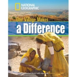 One Village Makes a Difference + Book with Multi-ROM: Footprint Reading Library 1300