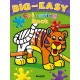 Big & Easy Colouring Books: Tiger