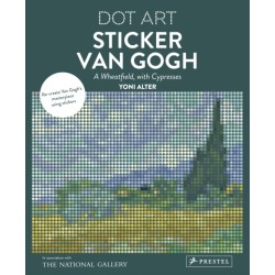 Sticker Van Gogh: Dot Art