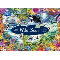 Wild Seas Jigsaw: Stories of nature's greatest comebacks: 1000 piece jigsaw with 20 shaped pieces