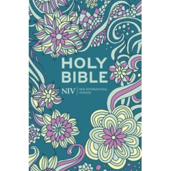 NIV Pocket Floral Hardback Bible