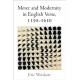 Meter and Modernity in English Verse, 1350-1650