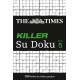 The Times Killer Su Doku 5: 150 Challenging Puzzles from the Times