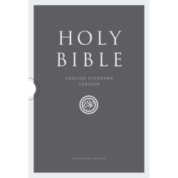 Holy Bible: English Standard Version (ESV) Anglicised Black Compact Gift edition