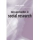 New Approaches in Social Research