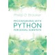 Programming with Python for Social Scientists