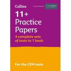 11+ Verbal Reasoning, Non-Verbal Reasoning & Maths Practice Papers (Bumper Book with 4 sets of tests): For the 2025 Cem Tests