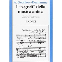 I SEGRETI DELLA MUSICA ANTICA