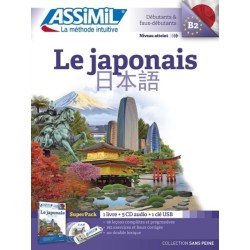 Le Japonais Superpack (Book + 4 CD audio + 1Mp3 USB)