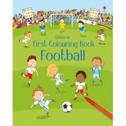 First Colouring Book Football