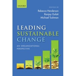 Leading Sustainable Change: An Organizational Perspective