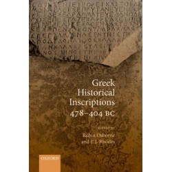 Greek Historical Inscriptions 478-404 BC