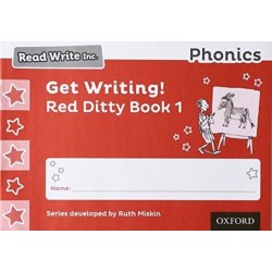 Read Write Inc. Phonics: Get Writing! Red Ditty Book 1 Pack of 10