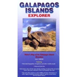 Galapagos Islands Explorer: Visitor's Map of the Galapagos Islands (Ecuador)