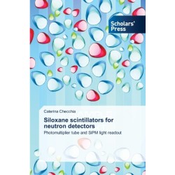 Siloxane scintillators for neutron detectors