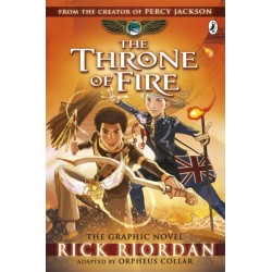 The Throne of Fire: The Graphic Novel (The Kane Chronicles Book 2)