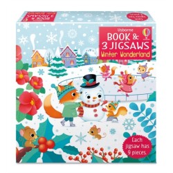 Usborne Book and 3 Jigsaws: Winter Wonderland