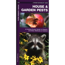 House & Garden Pests, 2nd Ed: A Folding Pocket Guide to Organic and Other Methods of Control