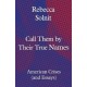 Call Them by Their True Names: American Crises (and Essays)