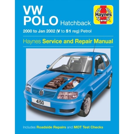 VW Polo Hatchback Petrol (00 - Jan 02) Haynes Repair Manual: 00-02