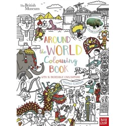 British Museum: Around the World Colouring Book
