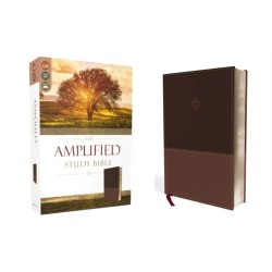 The Amplified Study Bible, Leathersoft, Brown