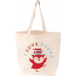 I Love Books Littlelit Tote Bag