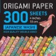 Origami Paper - Japanese Washi Patterns- 4 inch (10cm) 300 sheets: Tuttle Origami Paper: High-Quality Origami Sheets Printed with 12 Different Designs