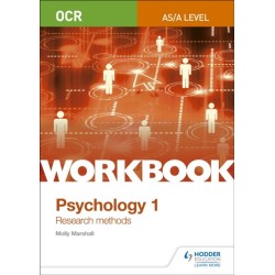 OCR Psychology for A Level Workbook 1: Component 1: Research Methods