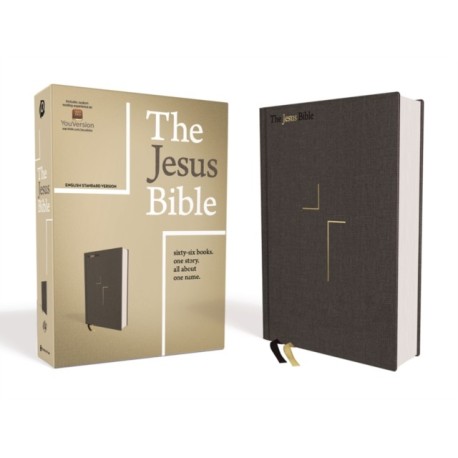 The Jesus Bible, ESV Edition, Cloth over Board, Gray