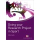Doing your Research Project in Sport