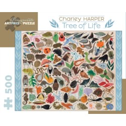 Charley Harper Tree of Life 500-Piece Jigsaw Puzzle