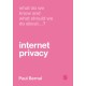 What Do We Know and What Should We Do About Internet Privacy?