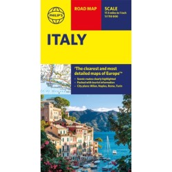 Philip's Italy Road Map: (Philip's Sheet Maps)