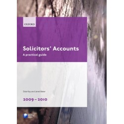 Solicitors' Accounts 2009-2010: A Practical Guide