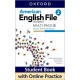 American English File: Level 2: Student Book/Workbook Multi-Pack B with Online Practice