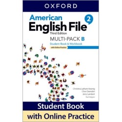 American English File: Level 2: Student Book/Workbook Multi-Pack B with Online Practice