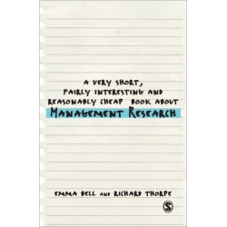 A Very Short, Fairly Interesting and Reasonably Cheap Book about Management Research