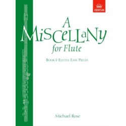 A Miscellany for Flute, Book I: (Eleven easy pieces)