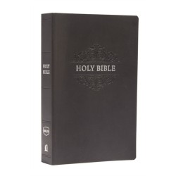 NKJV, Holy Bible, Soft Touch Edition, Leathersoft, Black, Comfort Print: Holy Bible, New King James Version