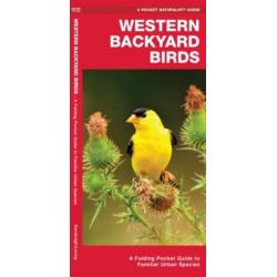 Western Backyard Birds: A Folding Pocket Guide to Familiar Urban Species