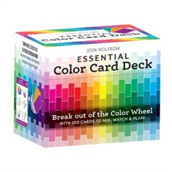 Essential Color Card Deck: Break out the Color Wheel with 200 Cards to Mix, Match & Plan! Includes Hues, Tints, Tones, Shades & Values