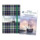 Waverley (L): Ship Hector Tartan Cloth Large Notebook: Commemorative 250 year item with 32 page book 'The Story of The Hector': Waverley Tartan Commonplace Notebooks