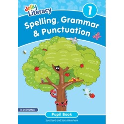 Spelling, Grammar & Punctuation Pupil Book 1: In Print Letters (British English edition)